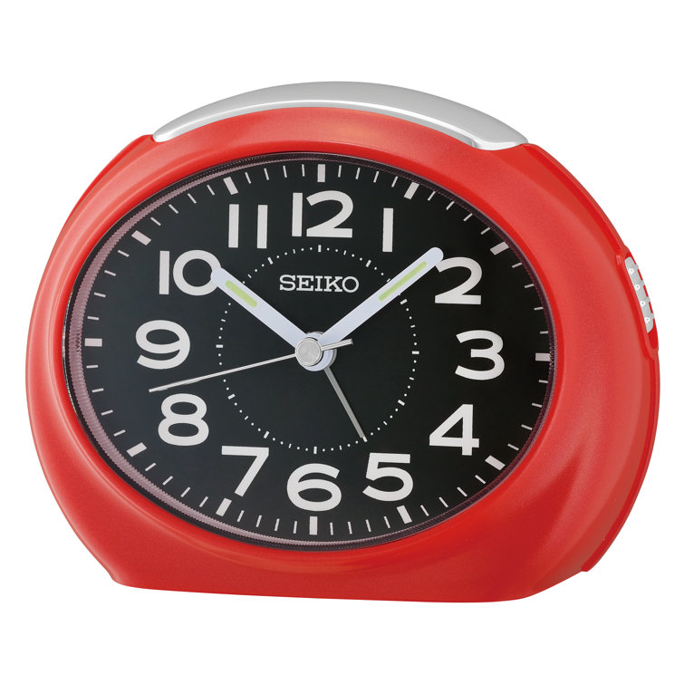 Seiko Analog Quartz Alarm Tabletop Clock Wayfair